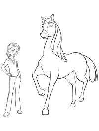 Fată și cal