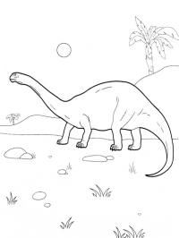 Dinozaur Diplodocus