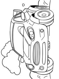 Mașină de raliu marca Ford