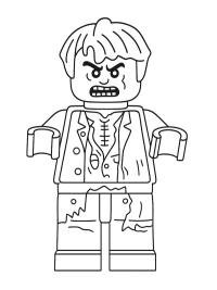 Minifigurină LEGO Zombie