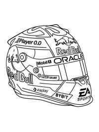 Casca lui Max Verstappen