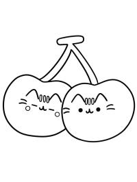 Cireșe pisica Pusheen