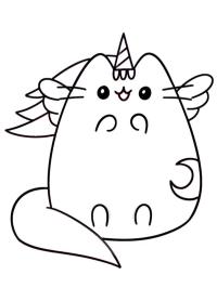 Pusheen unicorn