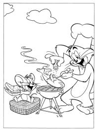 Tom și Jerry la grătar