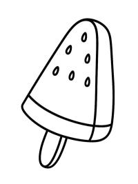 Înghețată de pepene verde