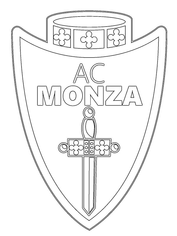 AC Monza de colorat