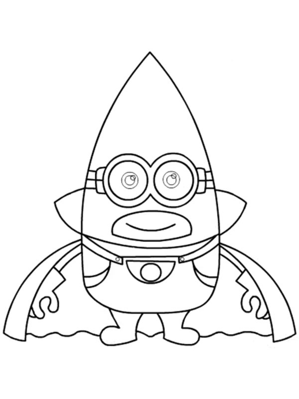 Mega Minionul Gus de colorat